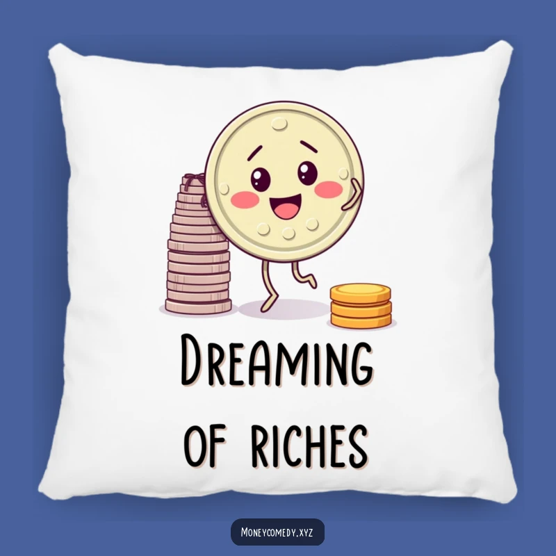 Funny Dancing Coin Pillow: Cozy Comfort with a Hilarious Money Twist Gift