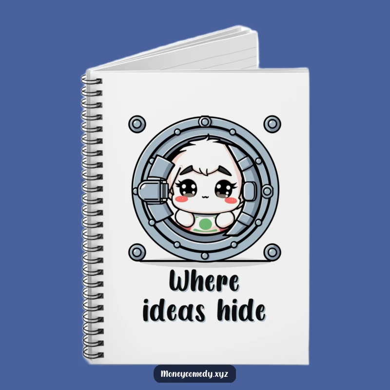 Funny Shy Dollar Notebook: Jot Down Secrets with a Smile, A Perfect Funny Gift